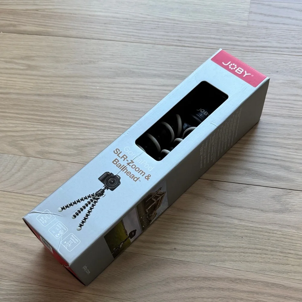 New - JOBY - Black and Gray GorillaPod SLR Zoom & Ballhead